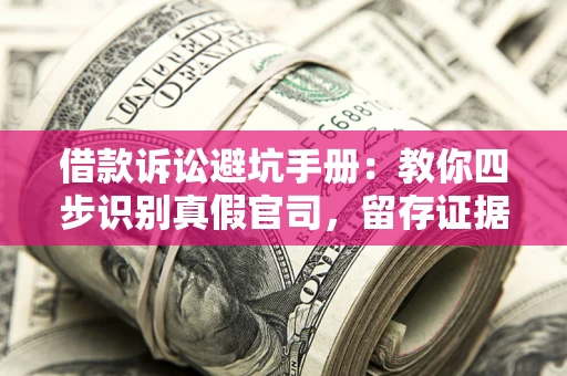 济南借款诉讼避坑手册：教你四步识别真假官司，留存证据不踩雷
