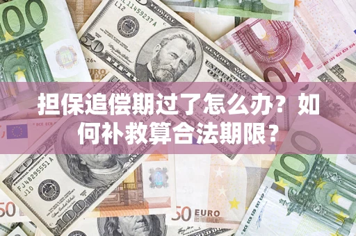 济南担保追偿期过了怎么办？如何补救算合法期限？