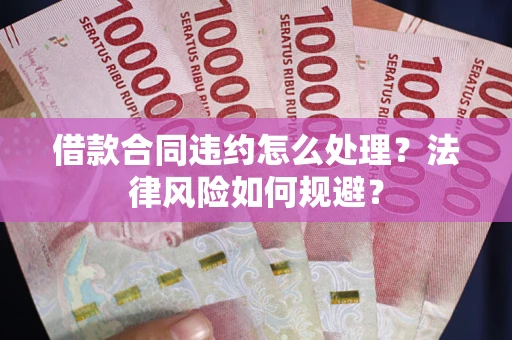 济南借款合同违约怎么处理？法律风险如何规避？