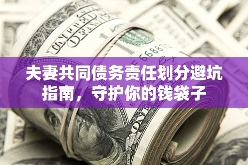 济南夫妻共同债务责任划分避坑指南，守护你的钱袋子