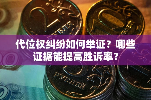 济南代位权纠纷如何举证？哪些证据能提高胜诉率？